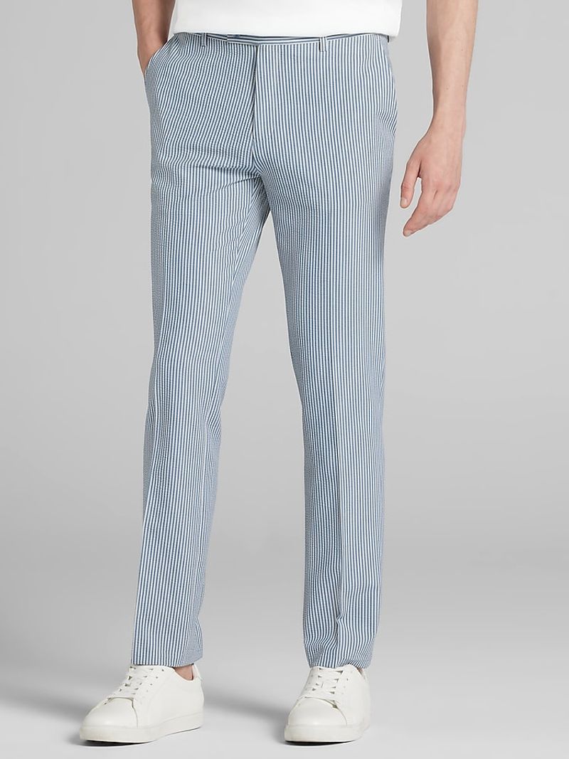 Seersucker Slim Fits