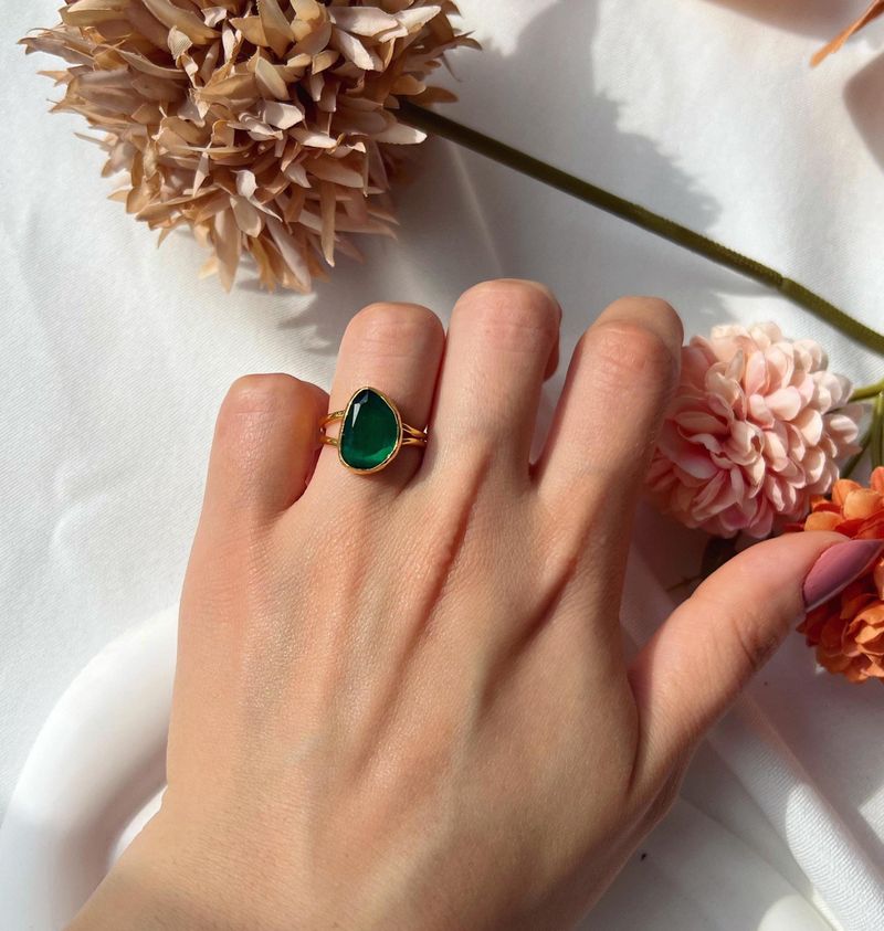 Colorful Gemstone Ring