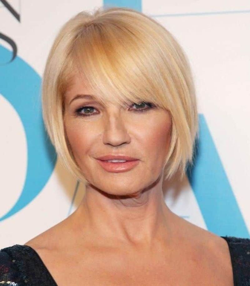 Blunt Bob With Bangs