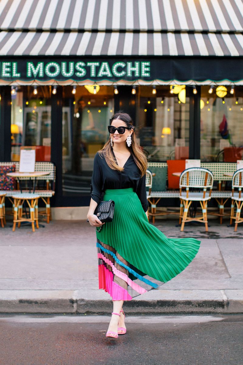 The Classic Pleated Midi