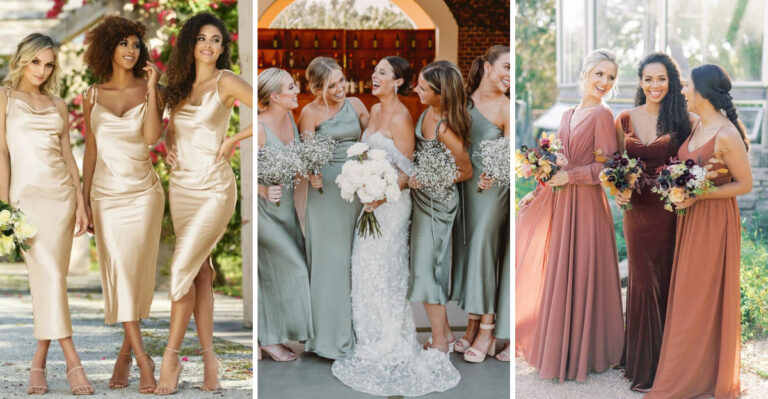 The 18 Most-Searched Bridesmaid Dress Colors Of 2025