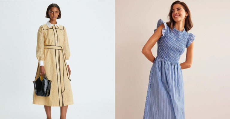 The 19 Honeycomb-Effect Dresses: Fresh, Comfortable, And Perfect For Wearing With Flat Sandals
