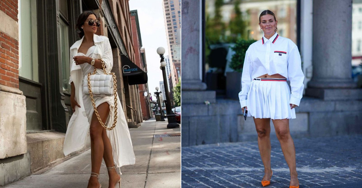 The 20 Street Style–Approved Ways To Wear All White This Summer