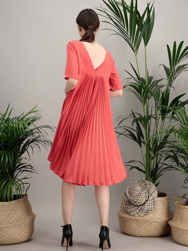 The Playful Pleated Dress