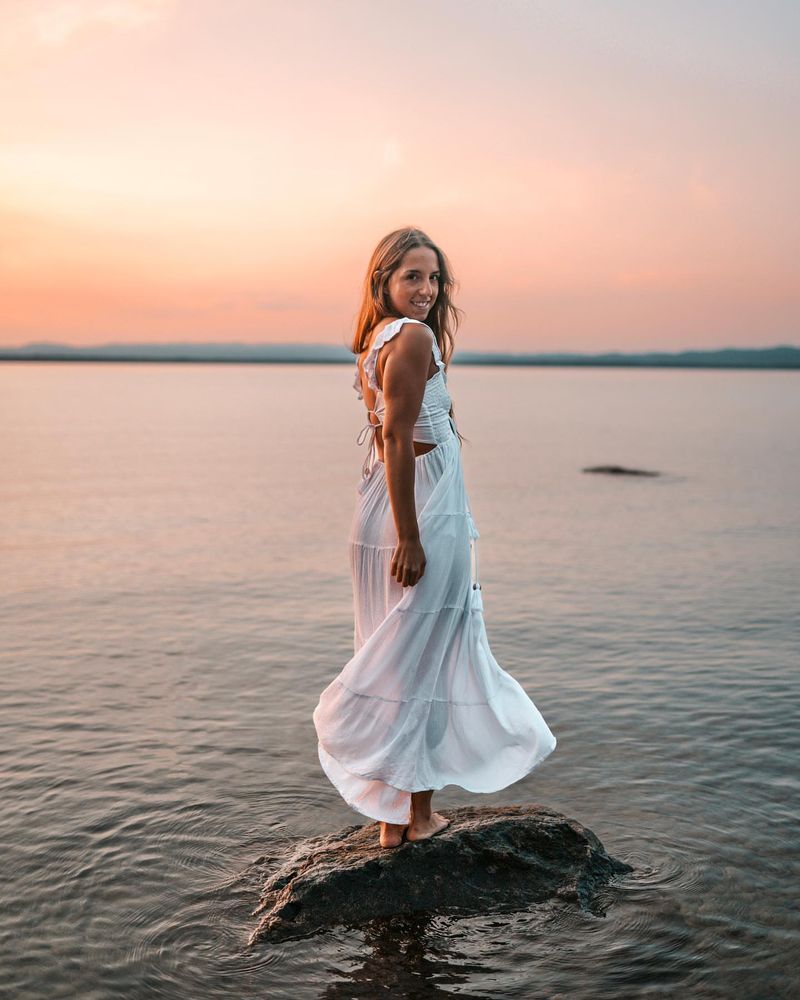 The Classic White Sundress