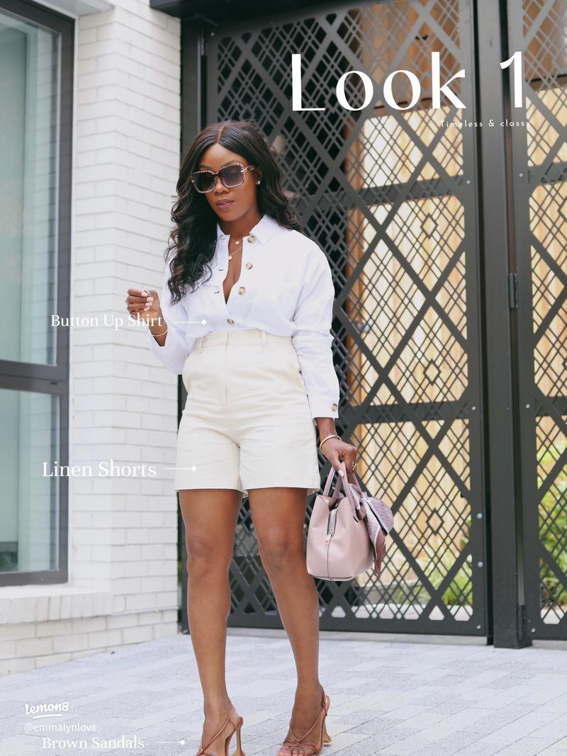 Linen Shorts That Actually Flatter