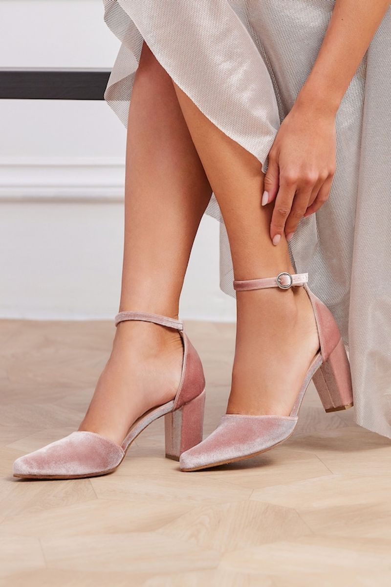 The Vintage Velvet Ankle Strap