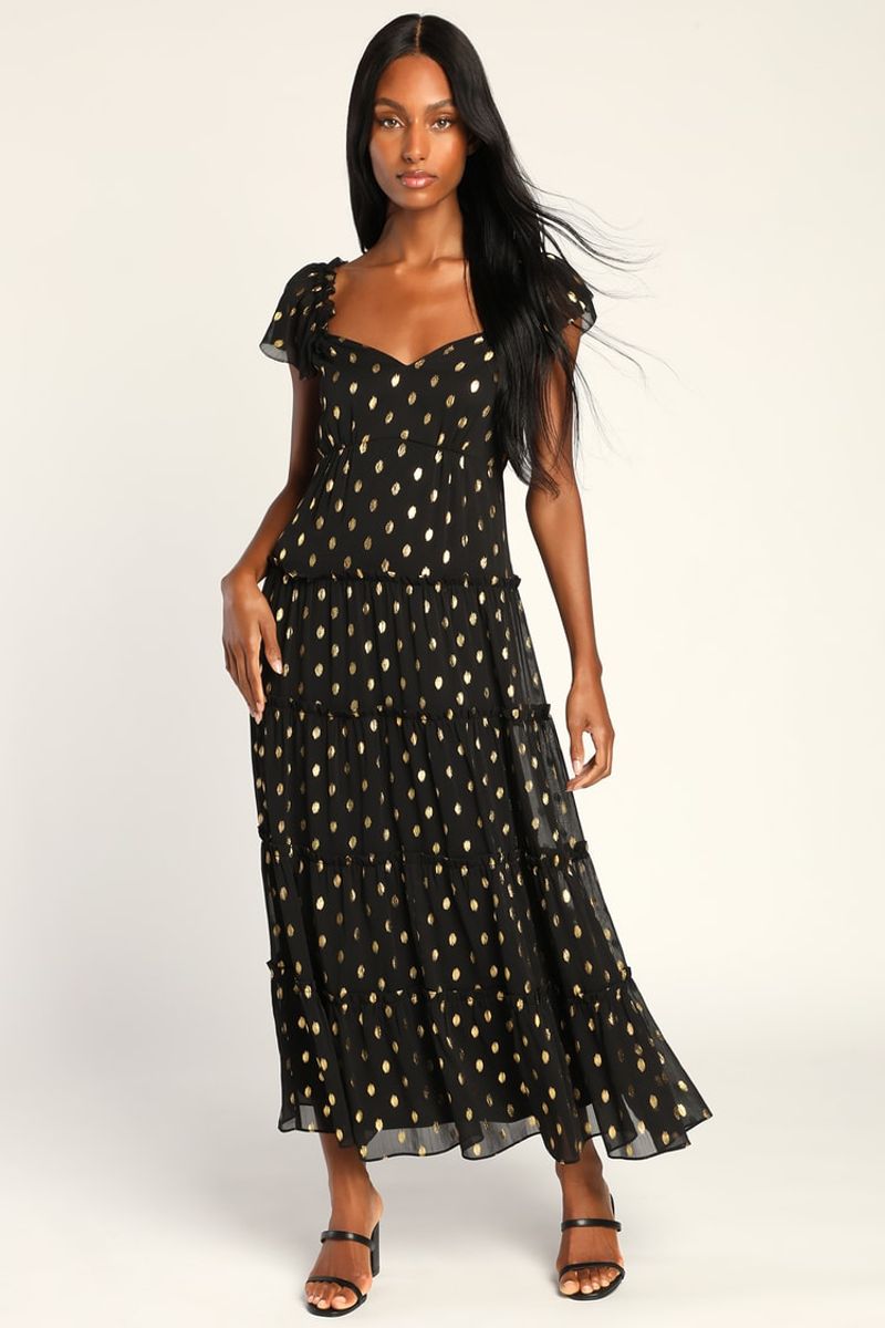 The Playful Polka Dot Dress
