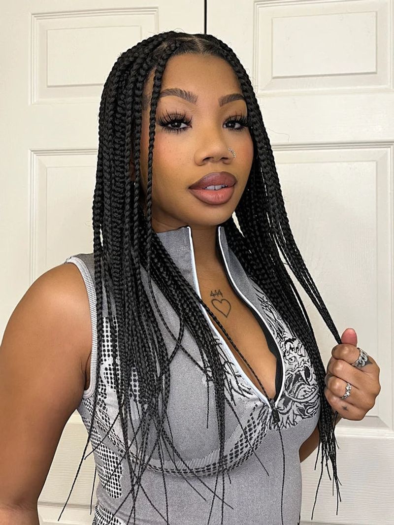 The Bold Box Braids