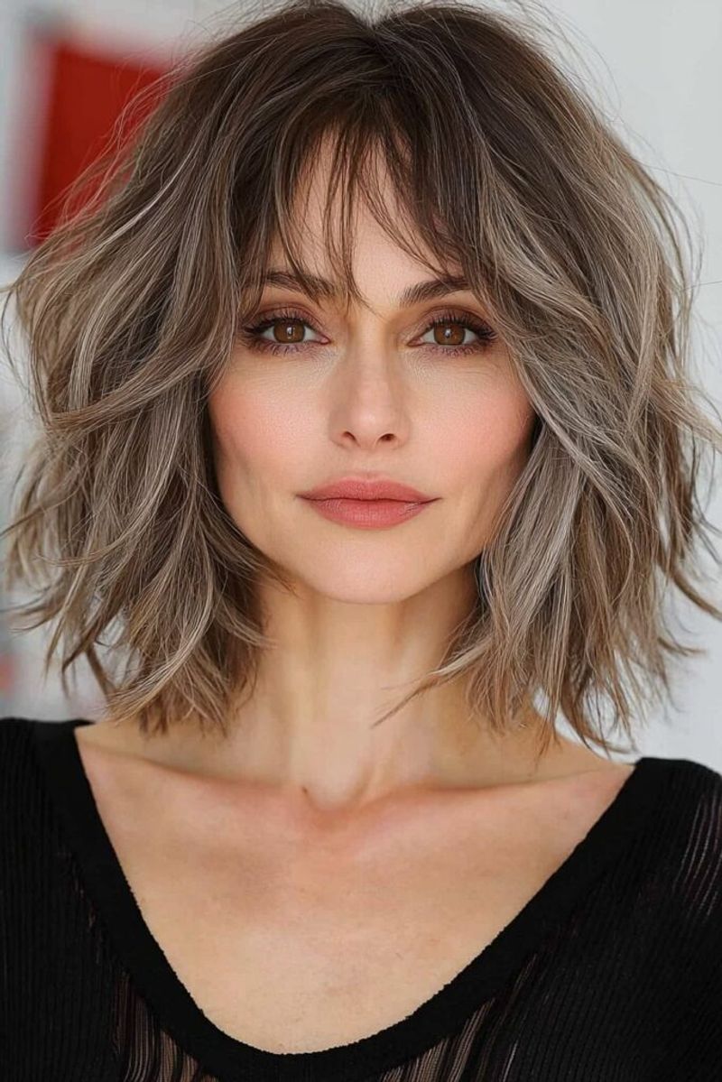 The Modern Textured Bob