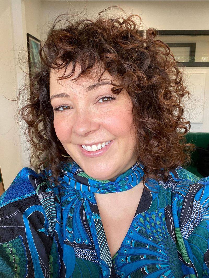 Crunchy, Gel-Defined Curls