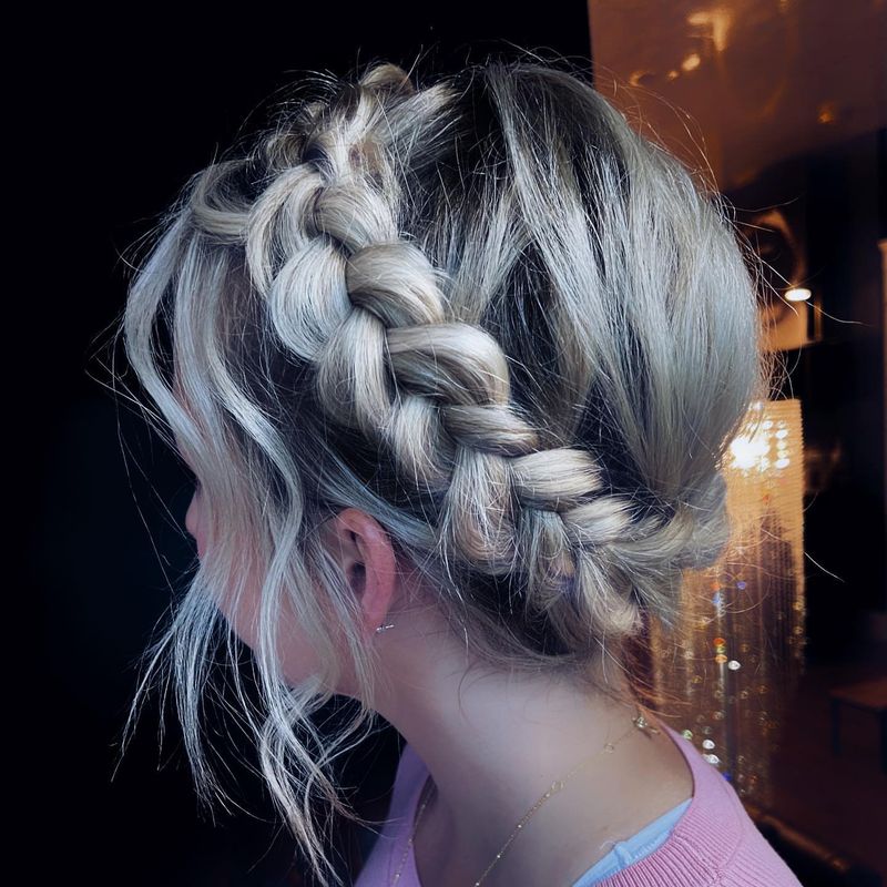 The Crown Braid That's Lost Its Jewels