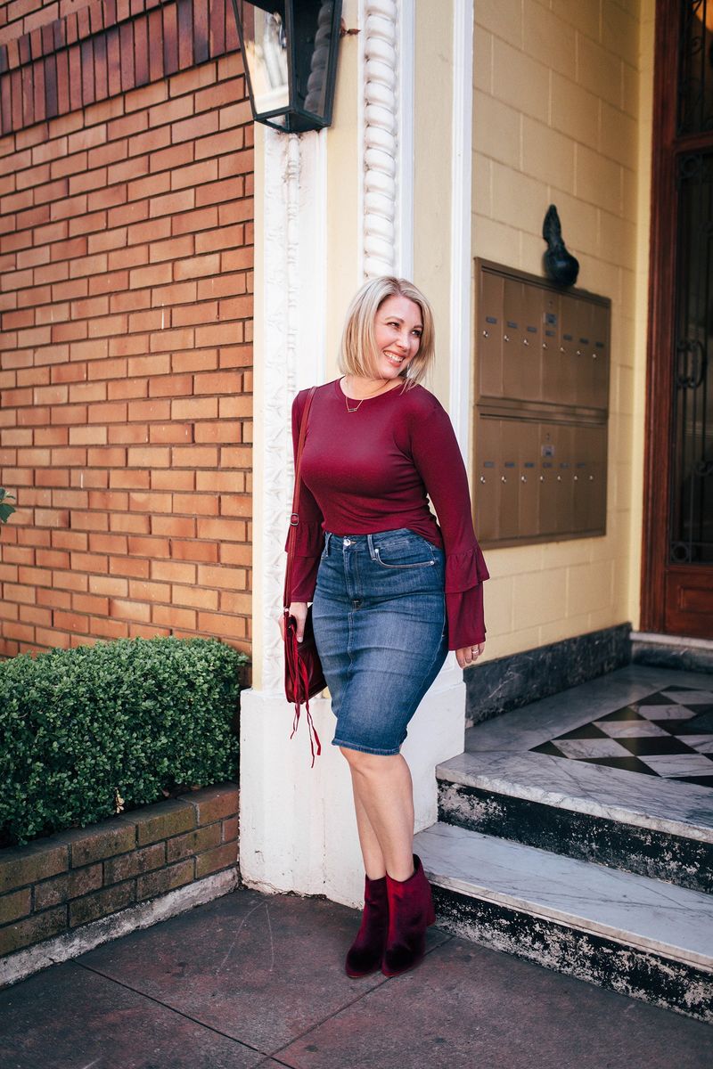 The Versatile Denim Skirt