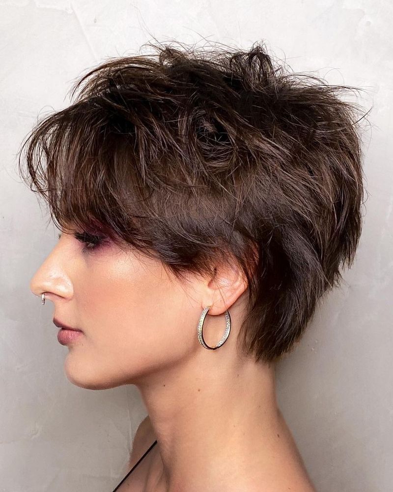 The Pixie with Severe Bangs