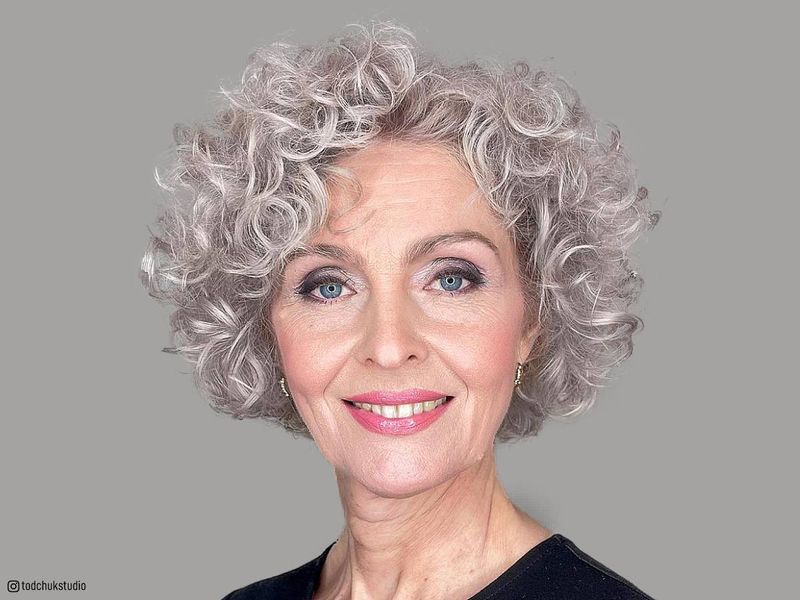 The Permed Bob with Uniform Curls
