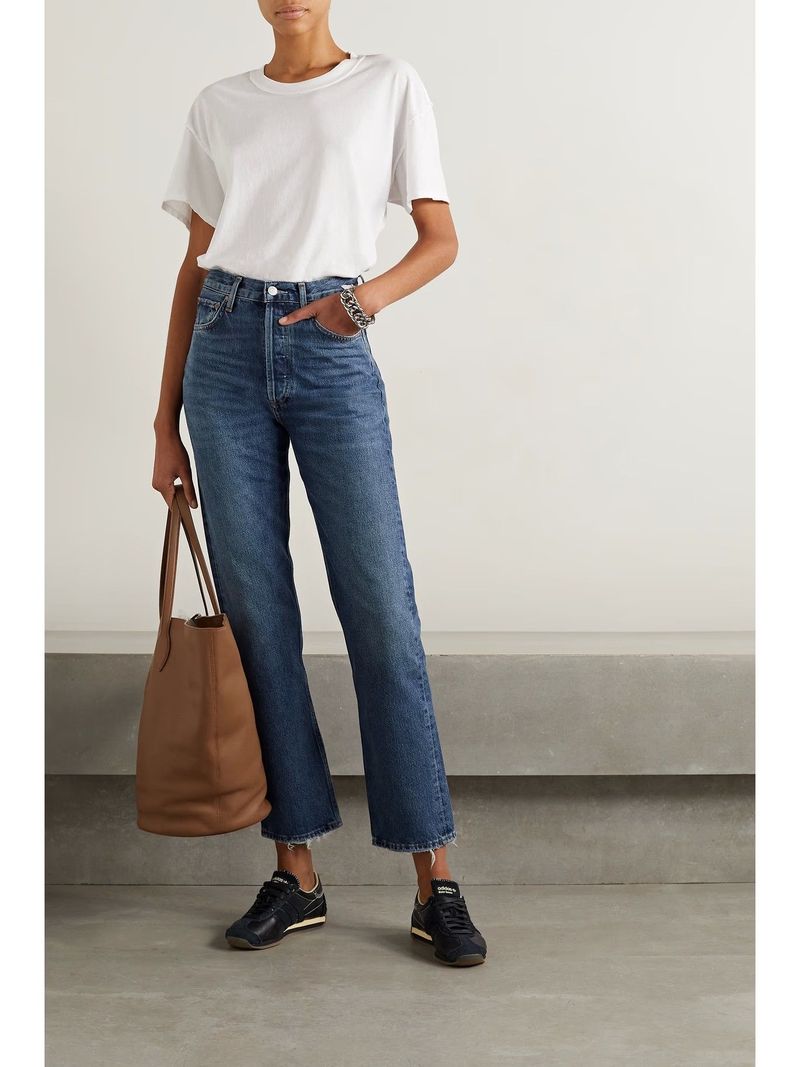 Well-Fitted Straight-Leg Jeans