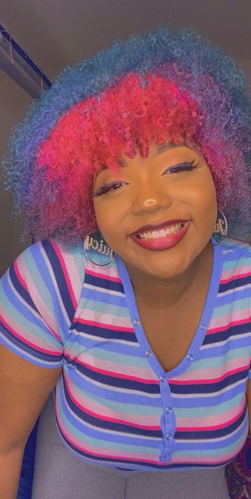 The Cotton Candy Perm