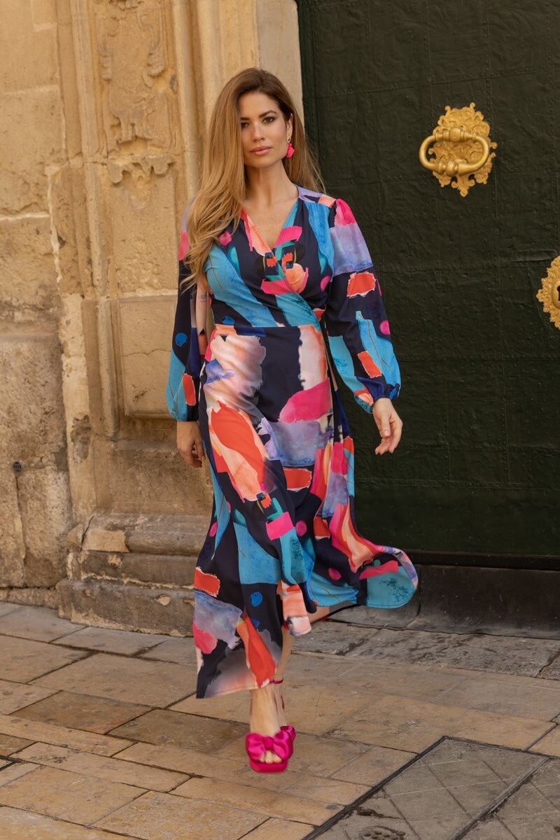 The Elegant Wrap Dress