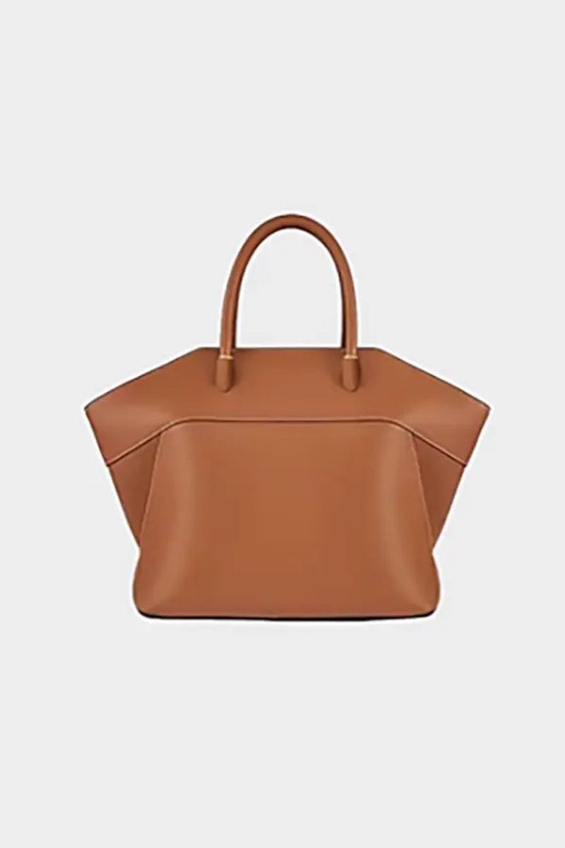 The Structured Top-Handle Tote