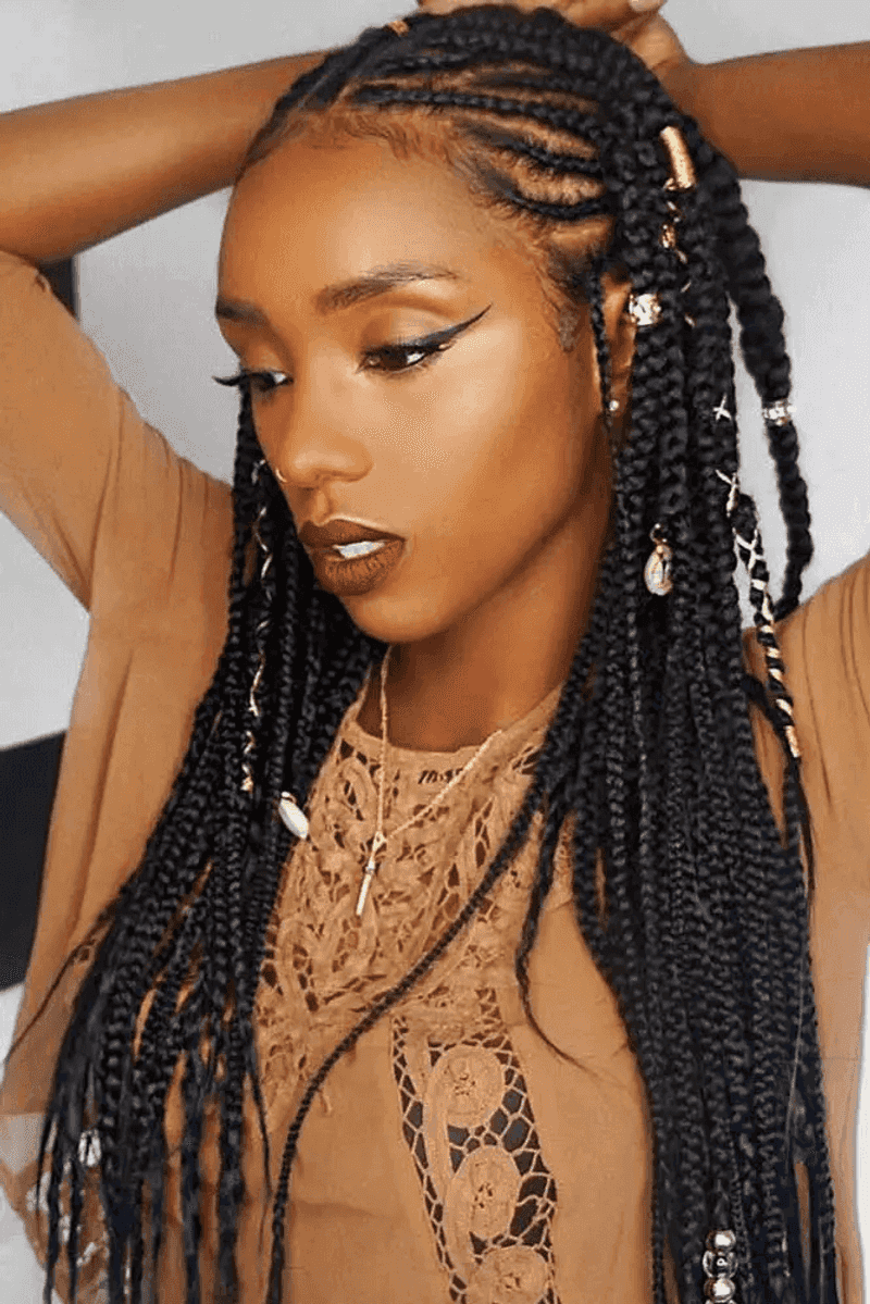 The Glamorous Fulani Braids