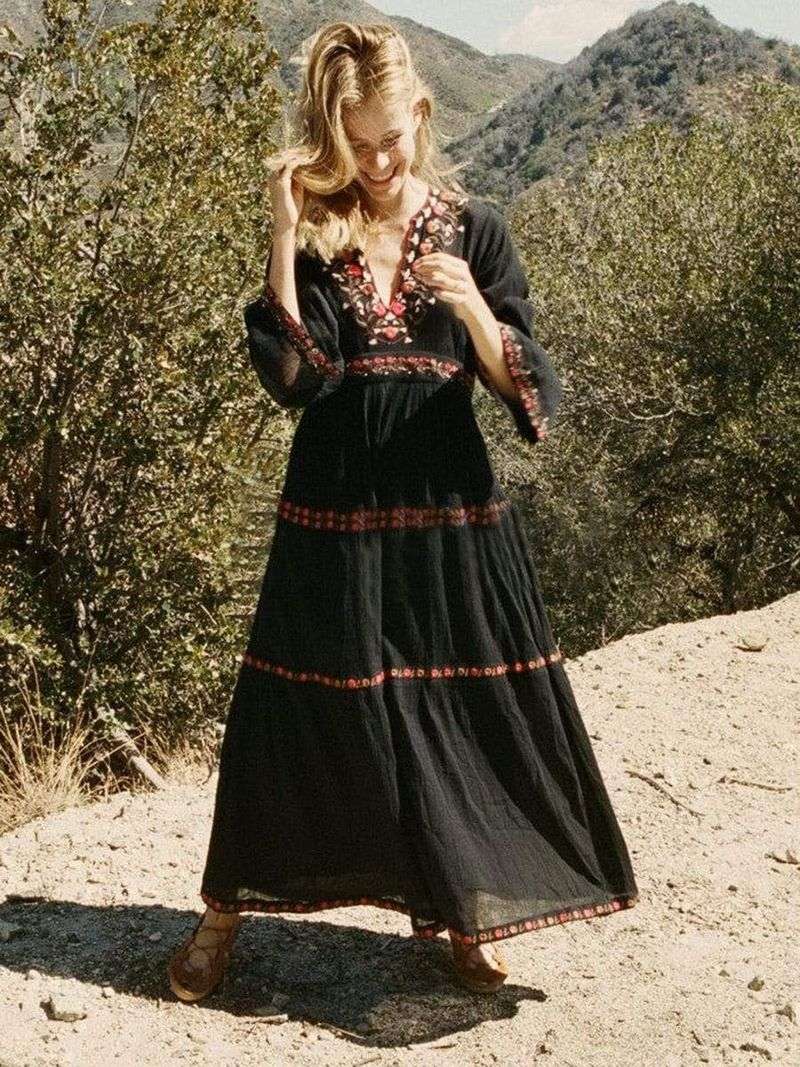 The Bold Bohemian Dress