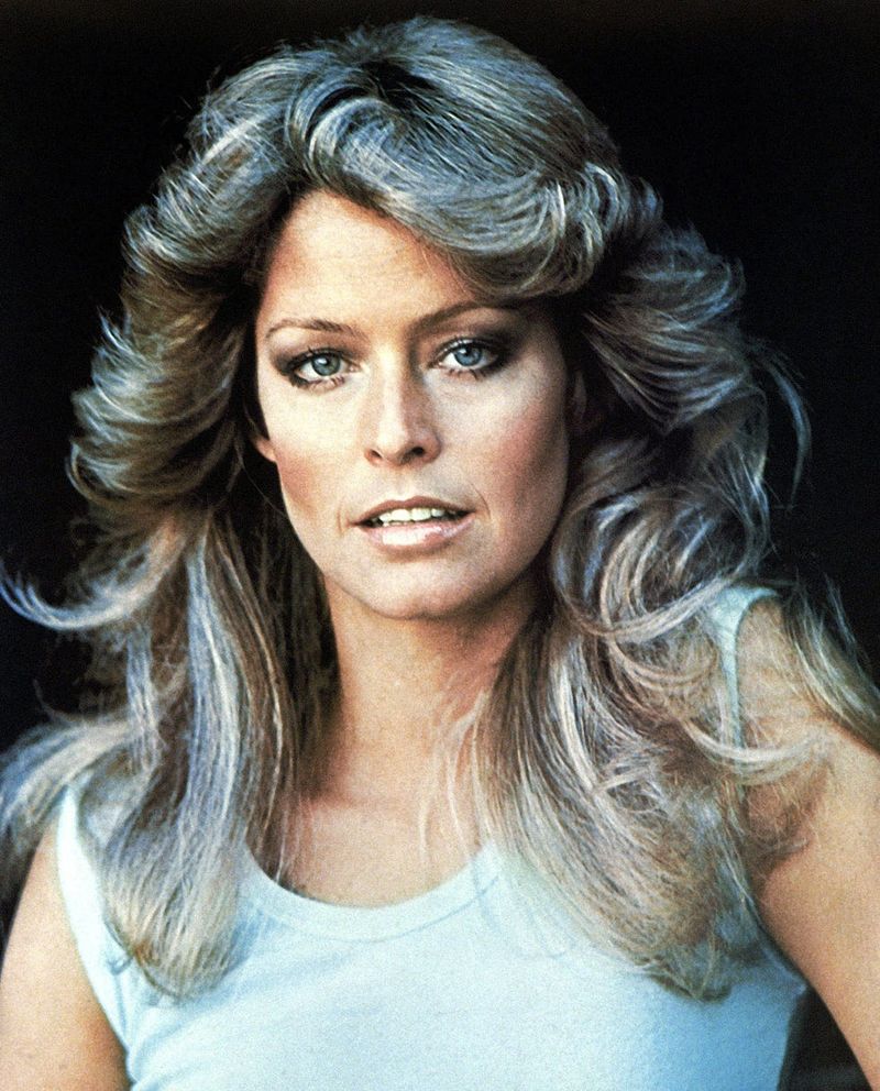 The Feathered Farrah Throwback