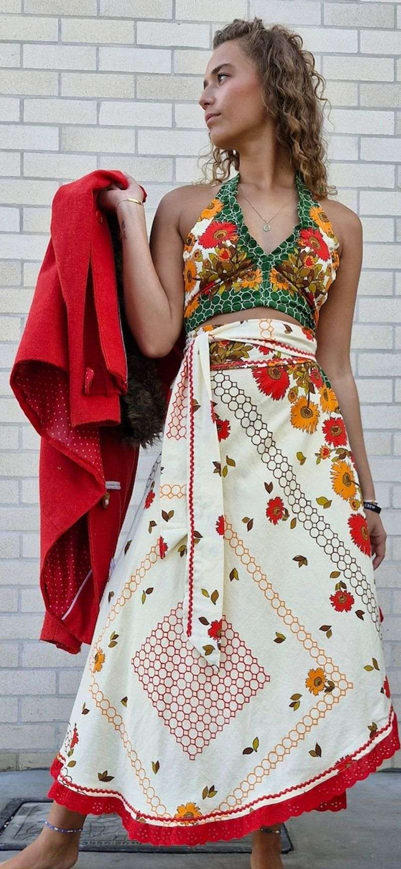 The Retro Halter Dress