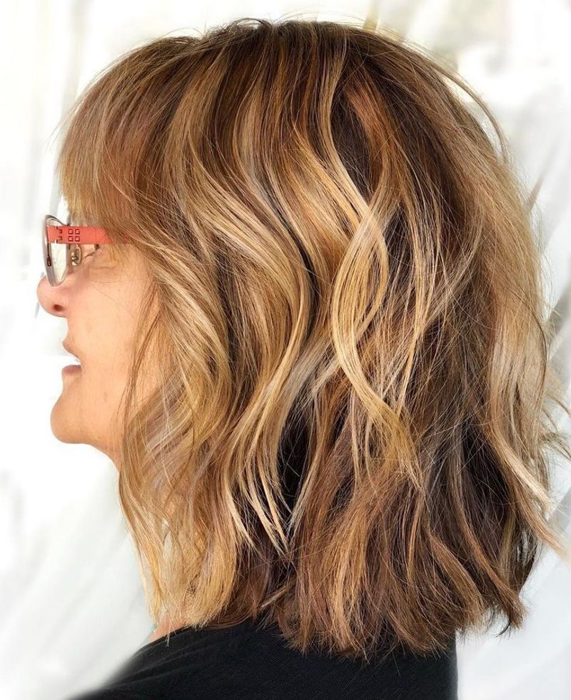 The Layered Shoulder-Length Cut