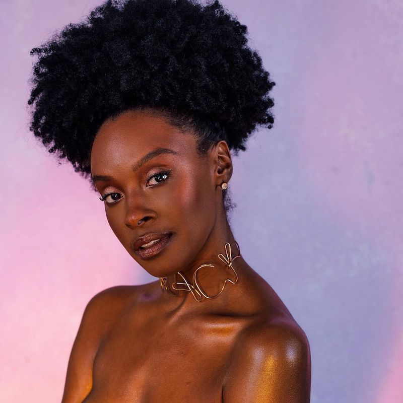 The Easy Afro Puff