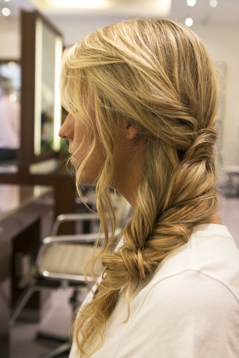 The Sloppy Side Braid