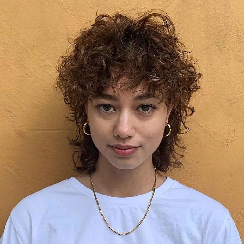 The Curly Mullet