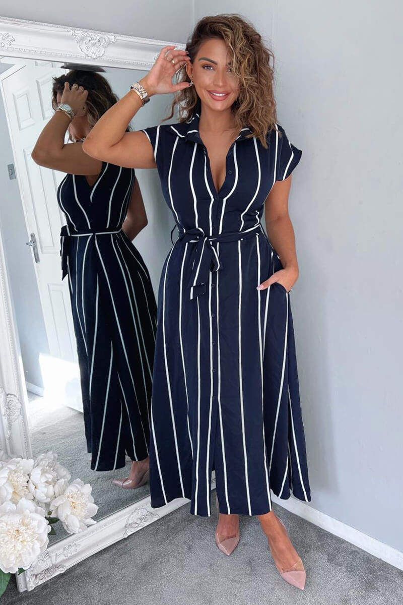 The Nautical Striped Dress