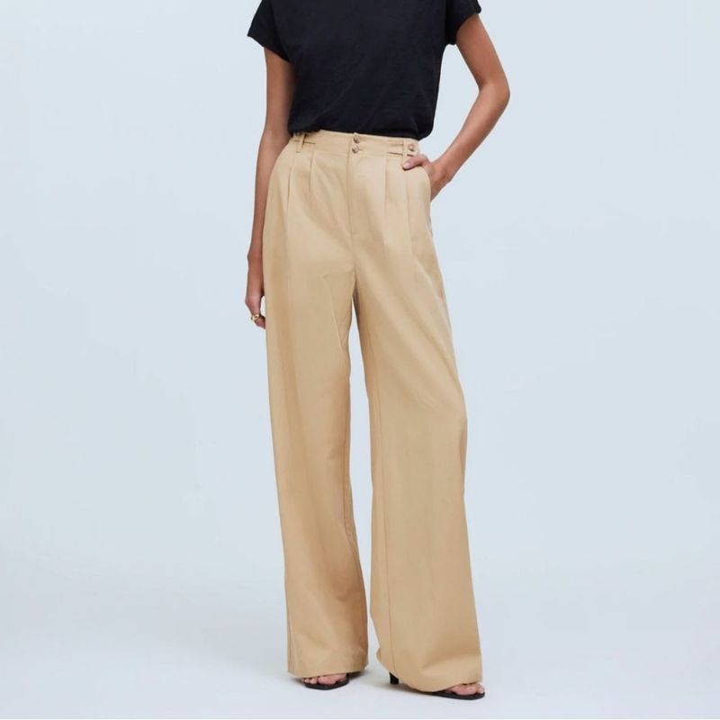 Madewell Harlow Wide-Leg Pants