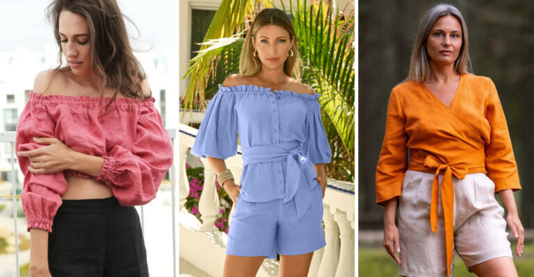 There Are So Many Breezy Linen Tops, But These 17 Are The Cutest