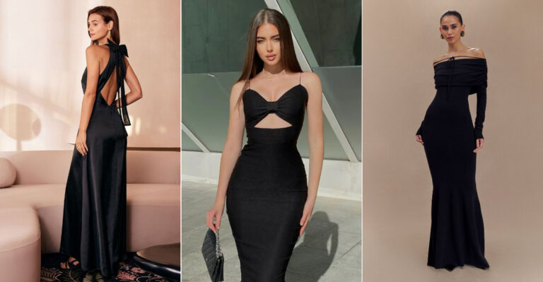 These 17 Black Dresses Are The Key To Looking Effortlessly Cool This Summer