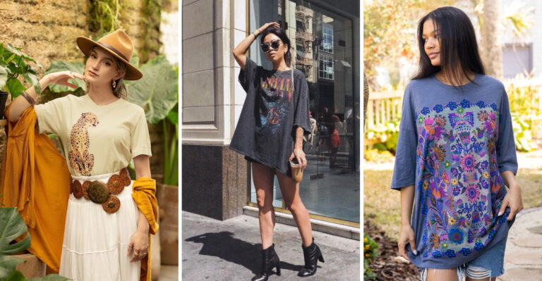 These 17 Oversized T-Shirts Deliver an Effortless ‘Cool-Girl’ Style for Summer