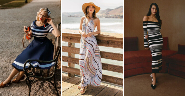 These 18 Chic Striped Dresses Belong in Your Summer Rotation