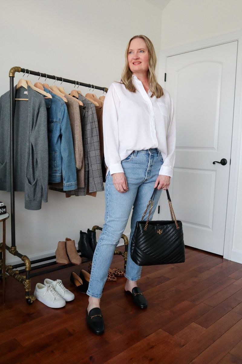 Classic White Button-Down Magic