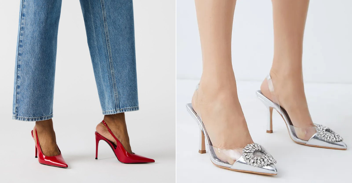 These 19 Slingback Heels Are A Classic Shoe Trend Coming Back To The Forefront