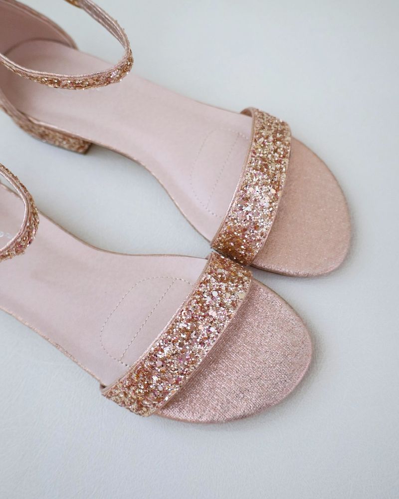 Sequin Sandals