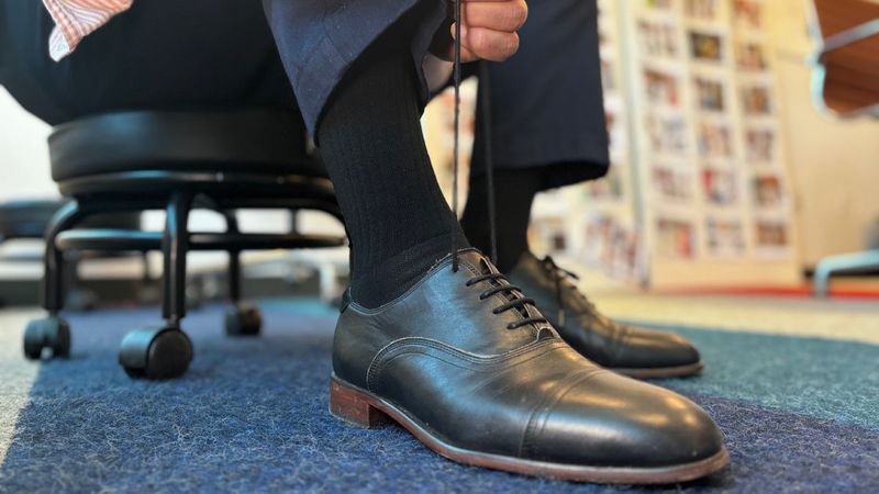 Sock Exposure Embarrassment