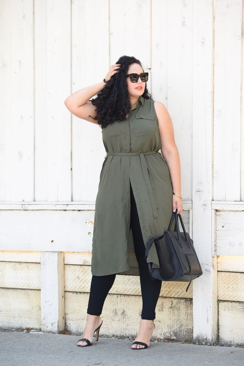 Shirtdress & Leggings