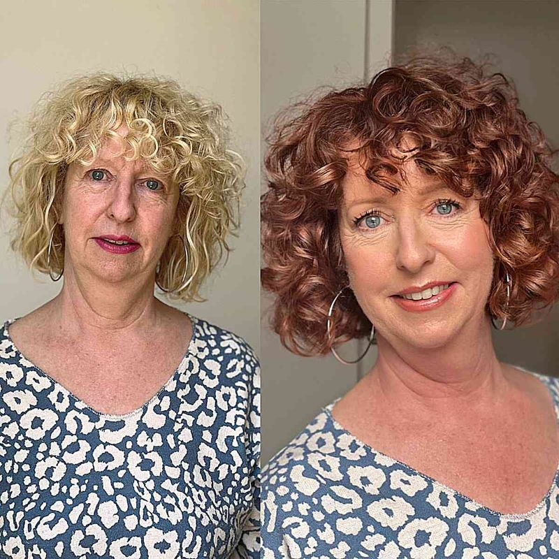 The Permed Poodle Look
