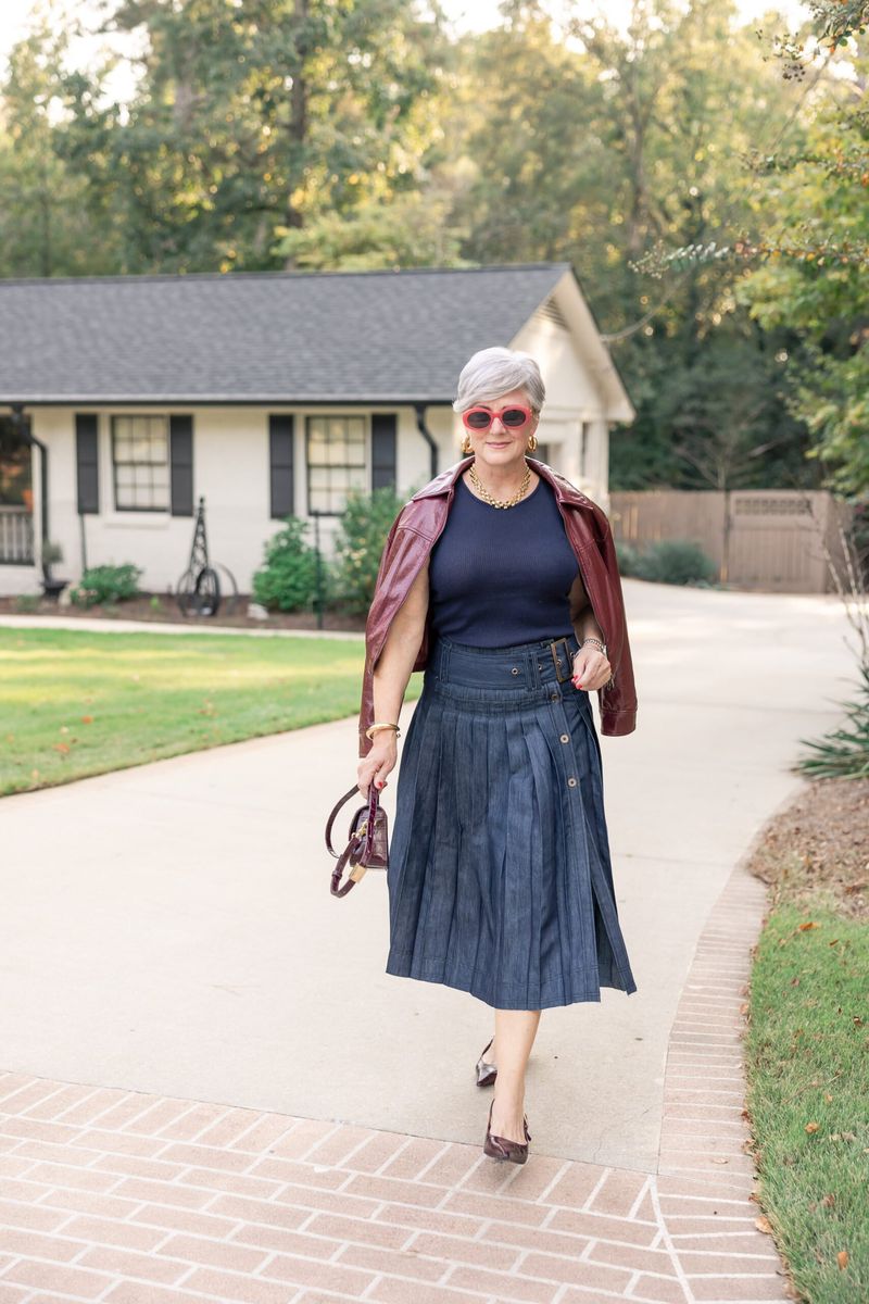 Fluid Midi Skirt Grace