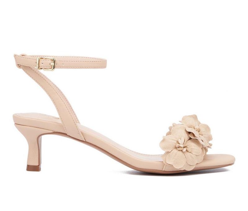 Sophisticated Kitten Heel Sandals