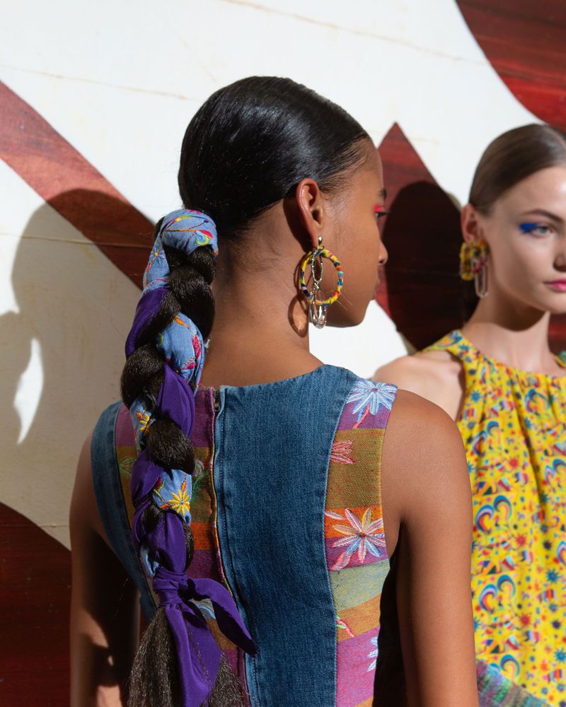 Ribbon-Woven Braids