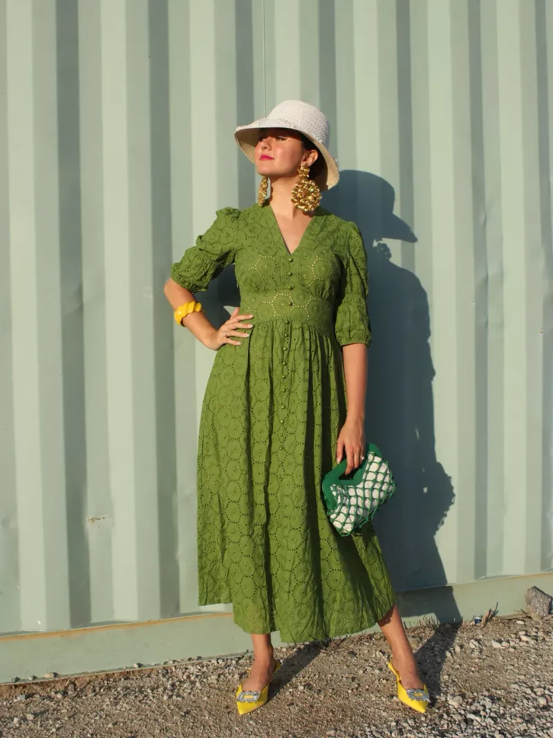 Kitten Heels with Maxi Dresses