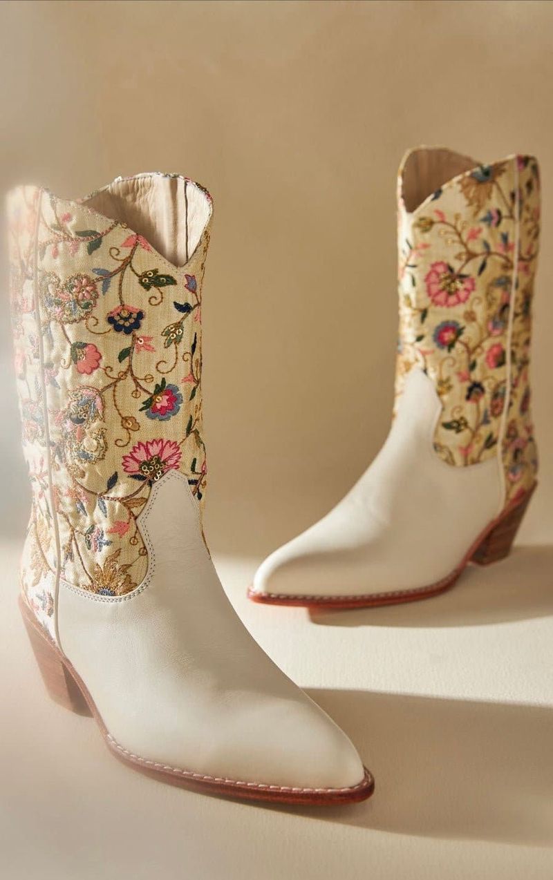 Artisanal Hand-Painted Boots