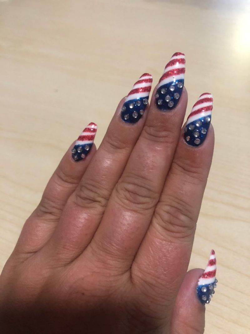 Star-Spangled Nail Art