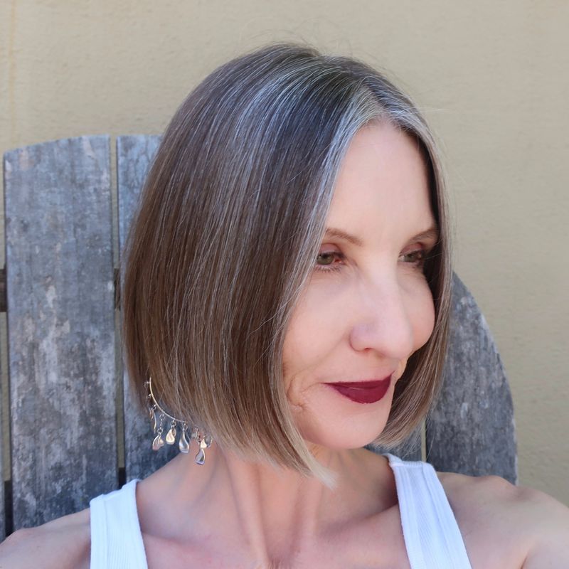 Blunt Chin-Length Bob